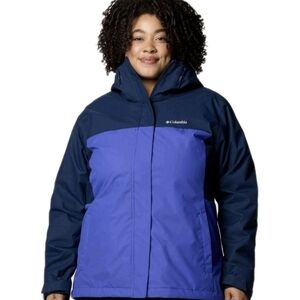 🔥New Columbia 2X Hikebound II 3-in-1 Interchange Jacket Omni-Heat Waterproof